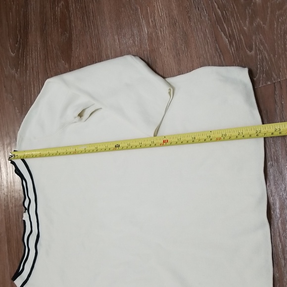 (LP) Talbots Petites Knit Colorblock Modern Contemporary Dorm Ready Modest - Picture 4 of 9